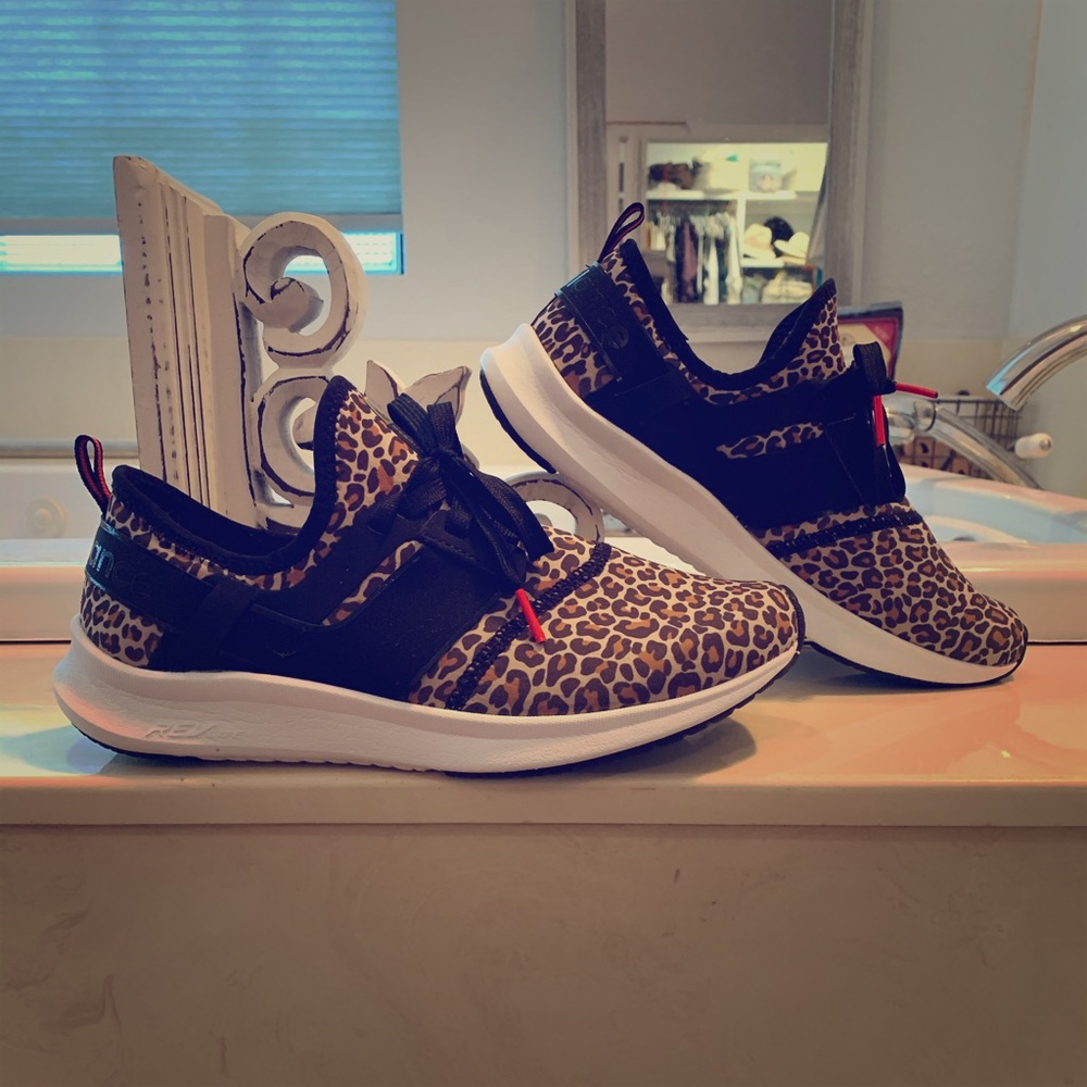 Animal print New Balance sz 8.5